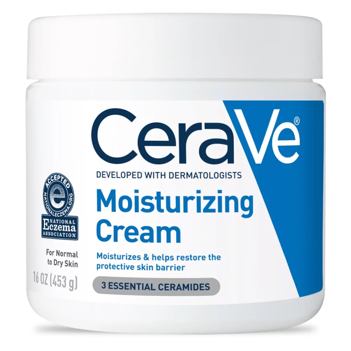 CeraVe® Hand and Body Moisturizer 16 oz. Jar Unscented Cream (1154522_EA)