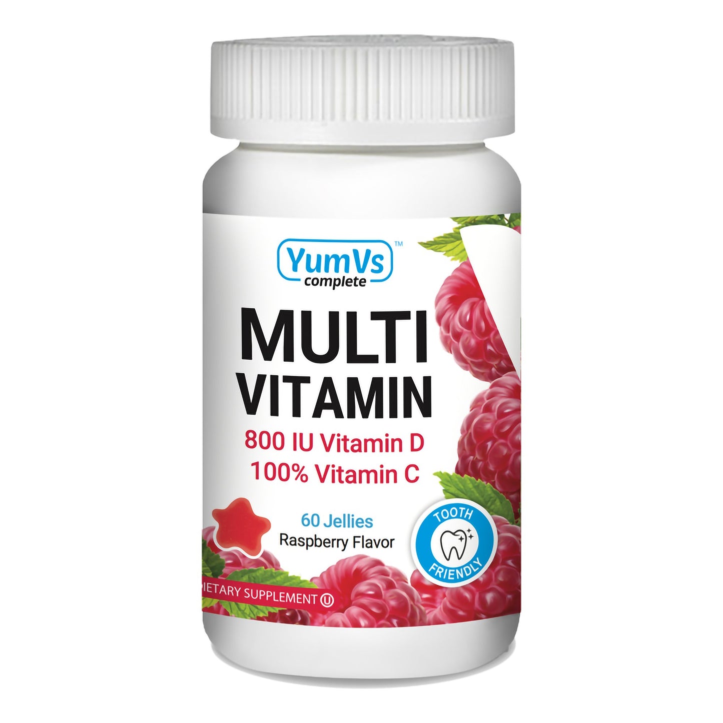 YumV's™ Multivitamin Supplement Gummy 60 per Bottle (1103326_BT)