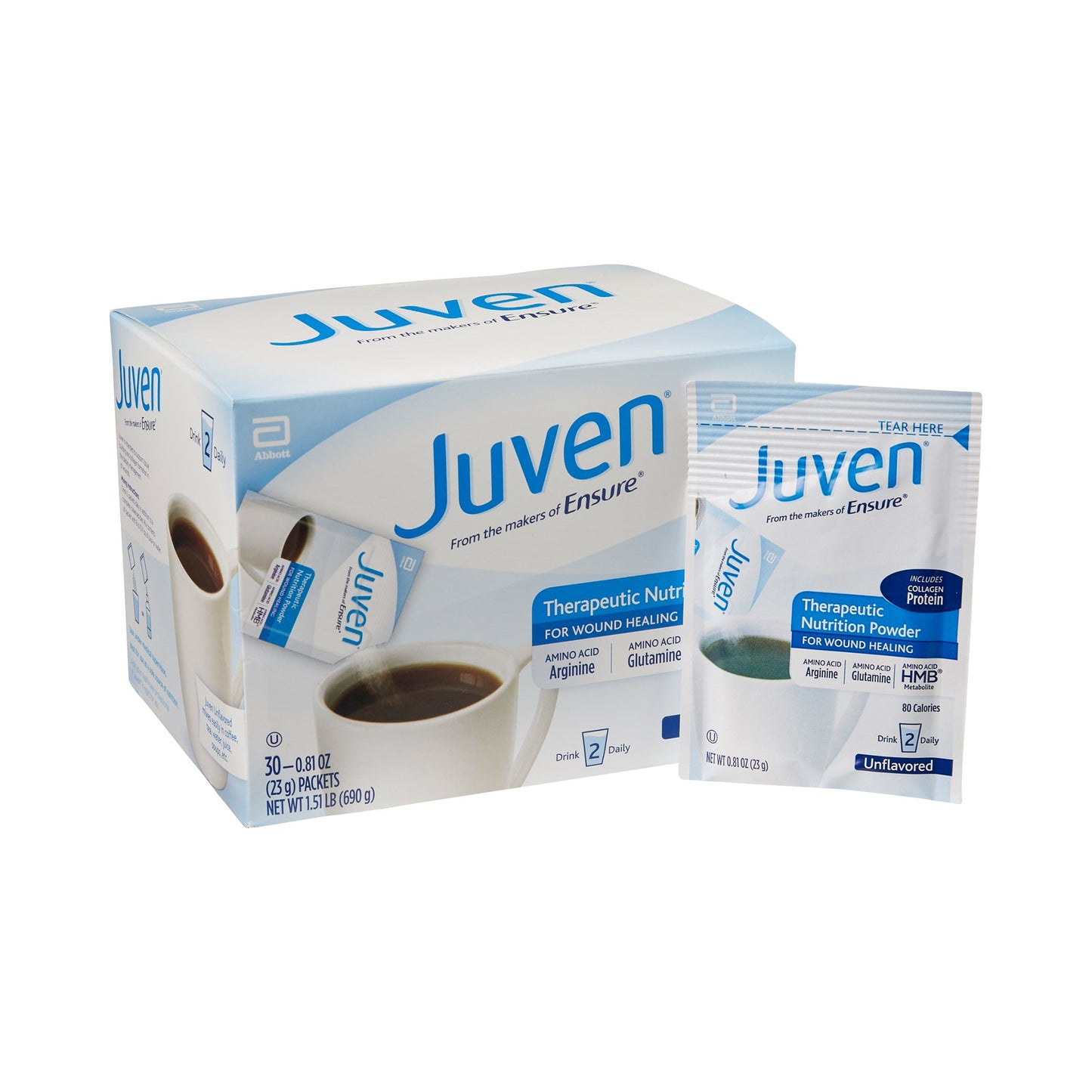 Juven® Oral Supplement Unflavored Powder 0.81 oz. Individual Packet (1067727_BX)