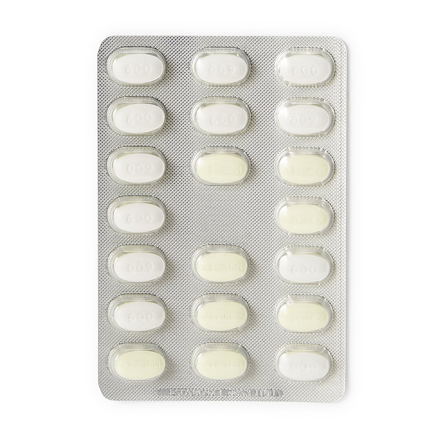 Mucinex® DM Cold and Cough Relief 600 mg - 30 mg Strength Tablet 20 per Box (718856_BX)