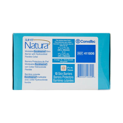 Sur-Fit Natura® Durahesive® Ostomy Barrier Moldable, Extended Wear Durahesive® Adhesive 70 mm Flange Sur-Fit Natura® System Hydrocolloid 1-3/4 to 2-1/8 Inch Opening (581628_BX)