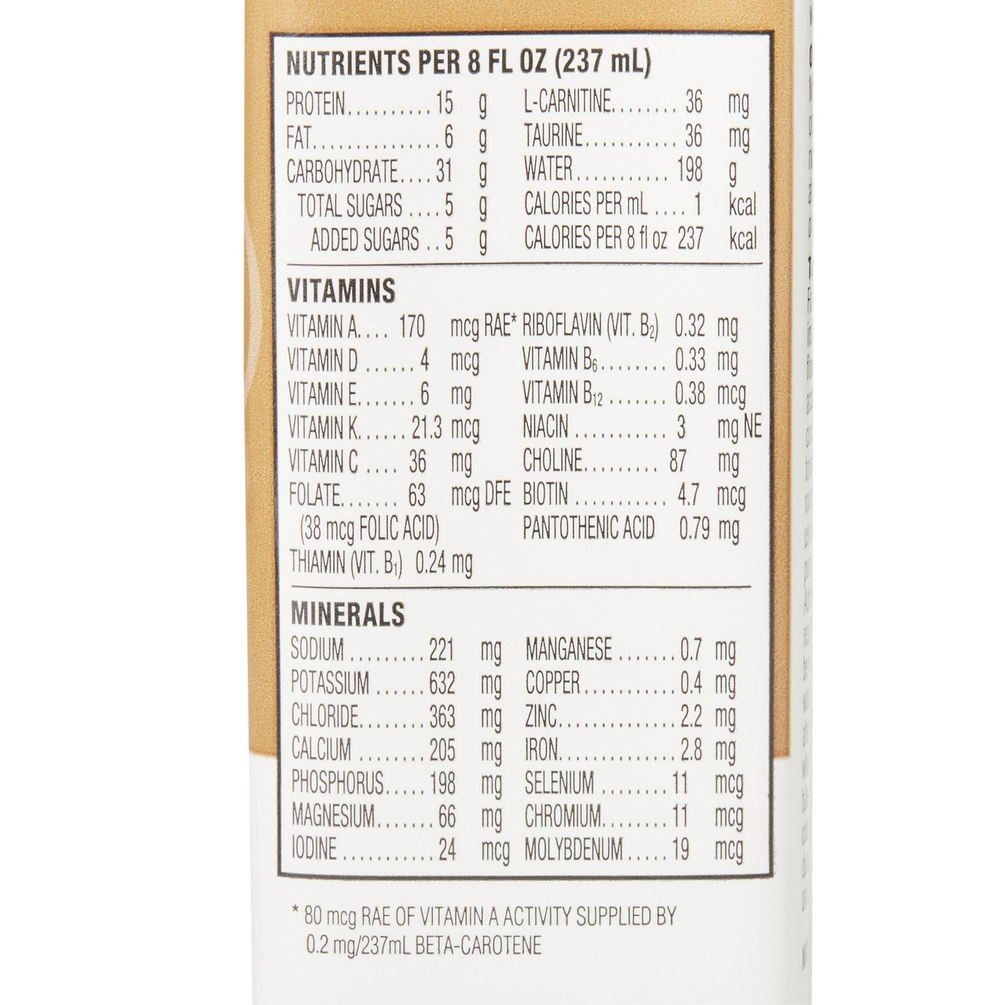 Promote™ Oral Supplement Vanilla Flavor Liquid 8 oz. Carton (1048224_CS)