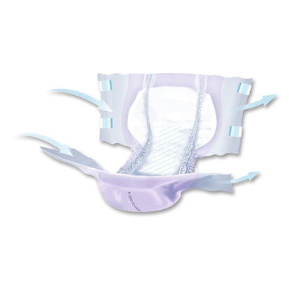 Seni® Classic Plus Unisex Adult Incontinence Brief Regular Disposable Moderate Absorbency (1163856_CS)