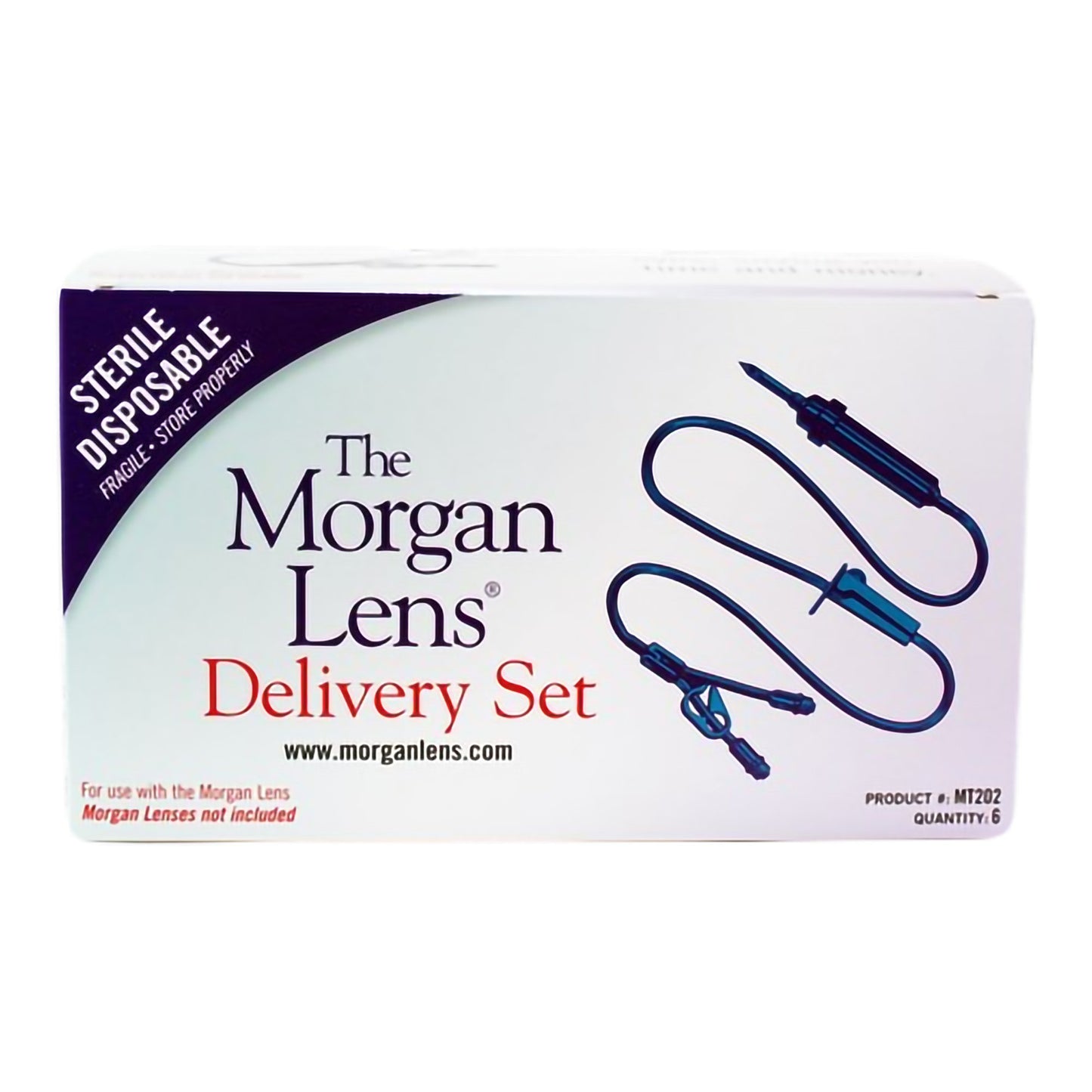 The Morgan Lens® Delivery Set Sterile, Disposable (234891_BX)