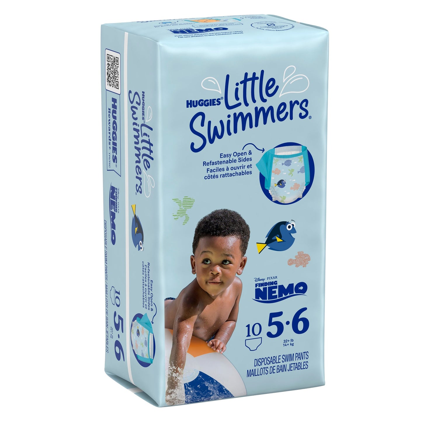 Huggies® Little Swimmers® Unisex Baby Swim Diaper Size 5 to 6 Disposable Heavy Absorbency (812722_PK)