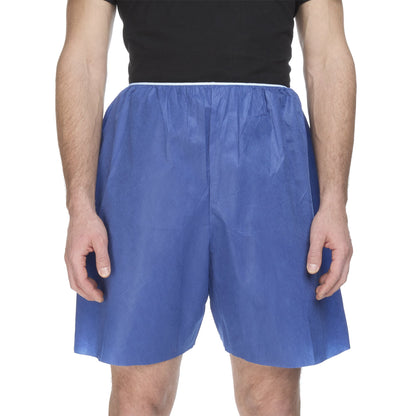 McKesson Exam Shorts 2X-Large Blue SMS Adult Disposable (1197332_CS)