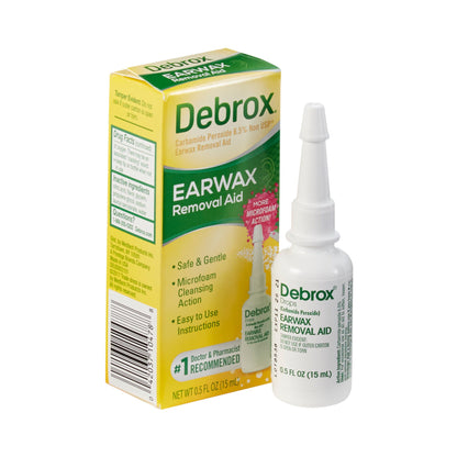 Debrox® Ear Wax Remover 0.5 oz. Otic Drops 6.5% Strength Carbamide Peroxide (575831_EA)