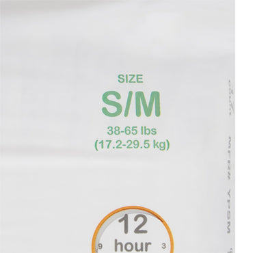 McKesson Unisex Youth Absorbent Underwear Pull On with Tear Away Seams Small / Medium Disposable Heavy Absorbency (1198054_CS)