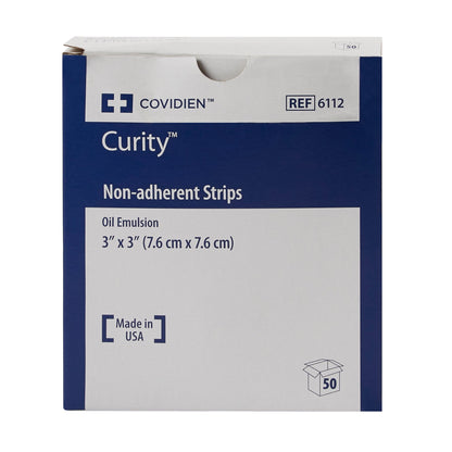 Curity™ Oil Emulsion Impregnated Dressing Square 3 X 3 Inch Sterile (217297_CS)
