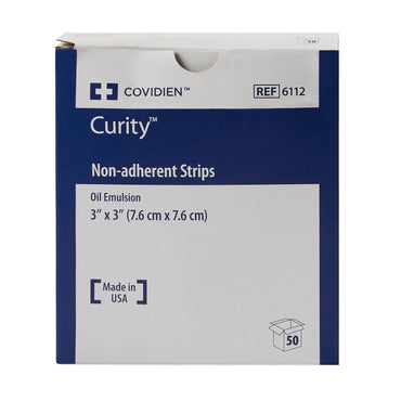 Curity™ Oil Emulsion Impregnated Dressing Square 3 X 3 Inch Sterile (217297_BX)