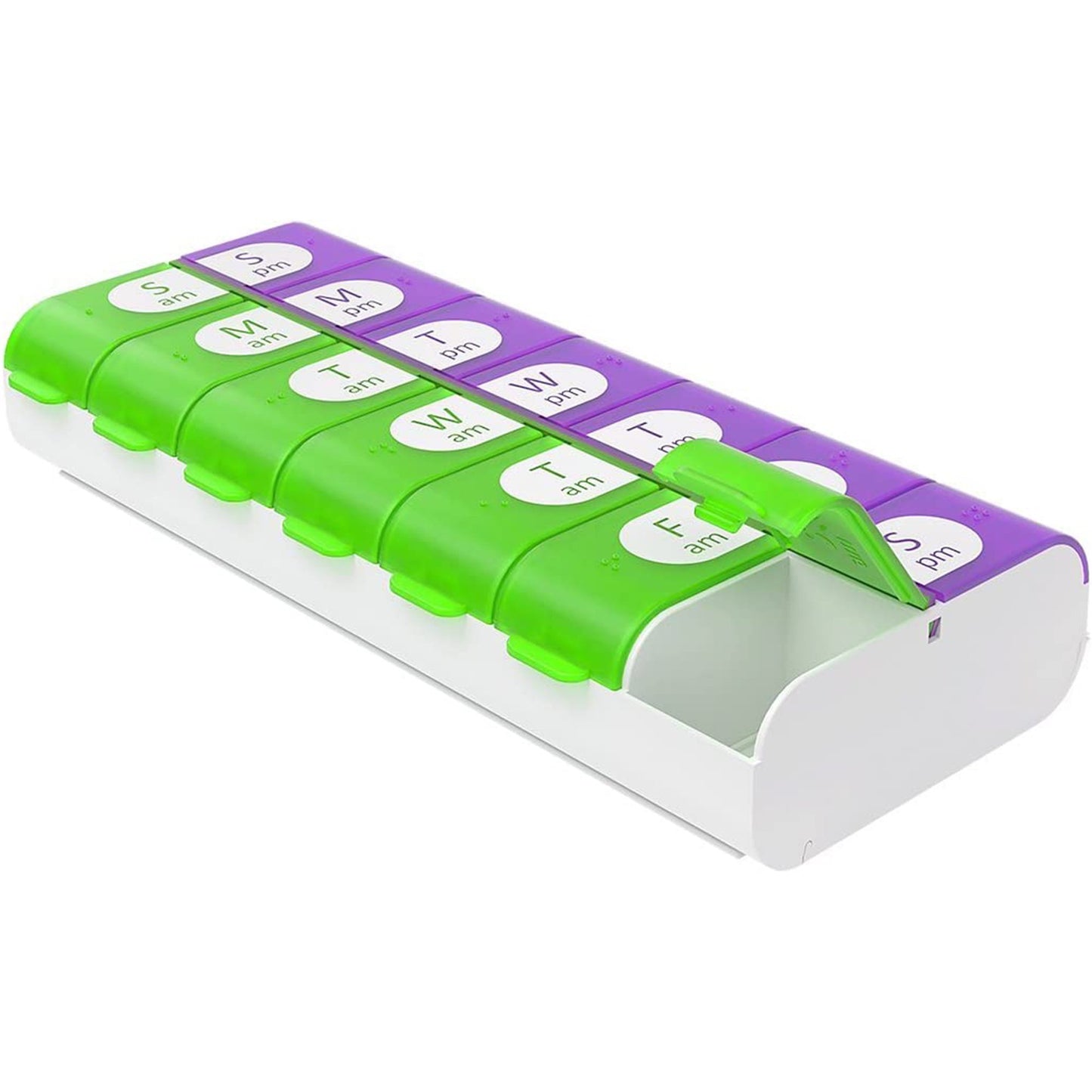 Ezy Dose® Pill Organizer X-Large 7 Day 2 Dose (1010232_EA)