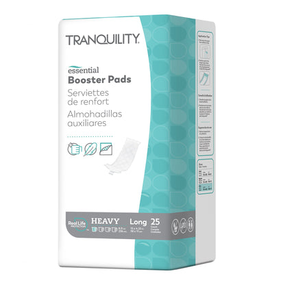 Tranquility® Essential Booster Pad 4-1/4 X 15 Inch Heavy Absorbency Super Absorbent Core Long (875976_BG)