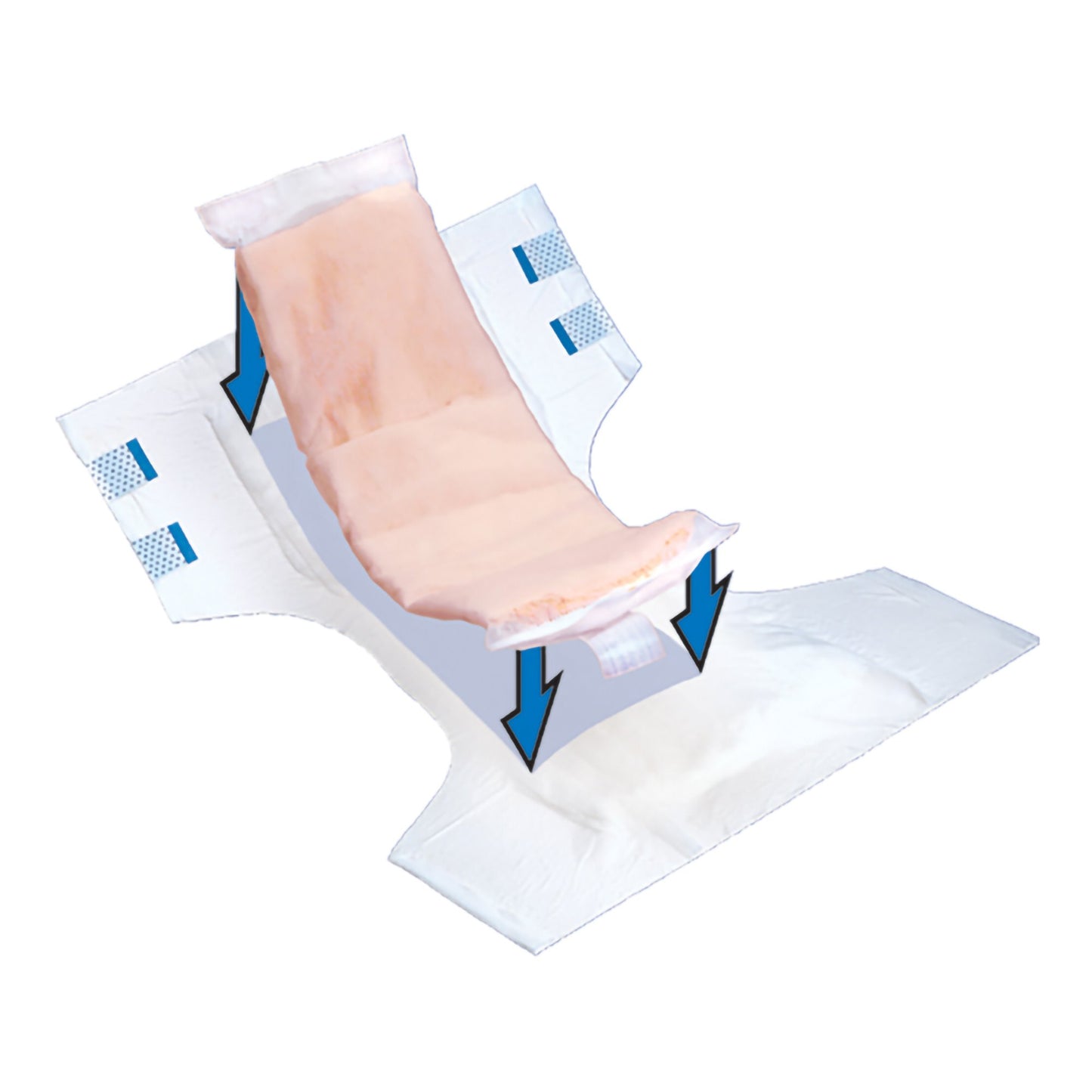 Tranquility® TopLiner™ Booster Pad 4 X 14 Inch Heavy Absorbency Super Absorbent Core Regular (665237_CS)