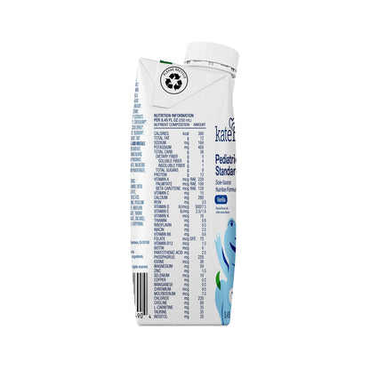 Kate Farms Pediatric Standard 1.2 Pediatric Oral Supplement Vanilla Flavor 8.45 oz. Carton Liquid Organic Pea Protein (1105970_CS)