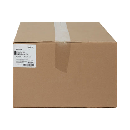McKesson Sterilization Wrap Blue 36 X 36 Inch Single Layer Cellulose Steam / EO Gas (1156175_BX)