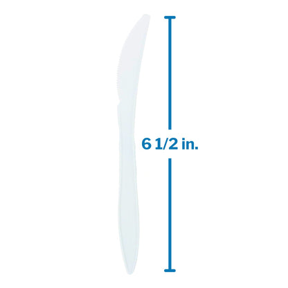 McKesson Knife Medium Weight White Polypropylene (959246_CS)