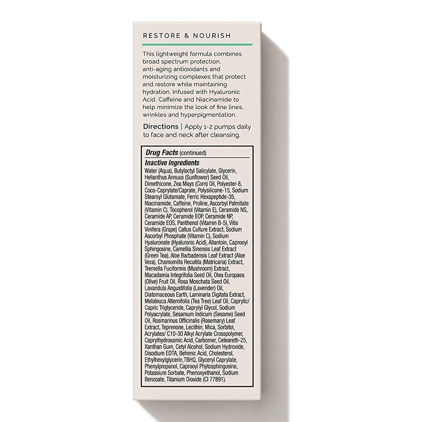 MDSolarsciences™ Daily Perfecting SPF30 Facial Moisturizer with Sunscreen 1.7 oz. Pump Bottle Scented Lotion (1230938_EA)