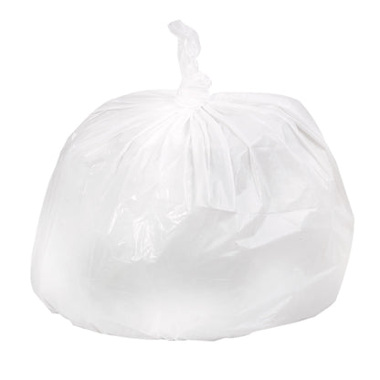 Colonial Bag Tuf Trash Bag 33 gal. White LLDPE 0.75 mil 33 X 39 Inch X-Seal Bottom Coreless Roll (1002823_RL)