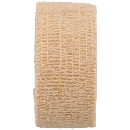McKesson Cohesive Bandage 1 Inch X 5 Yard Self-adherent Closure Tan NonSterile Standard Compression (464151_PK)
