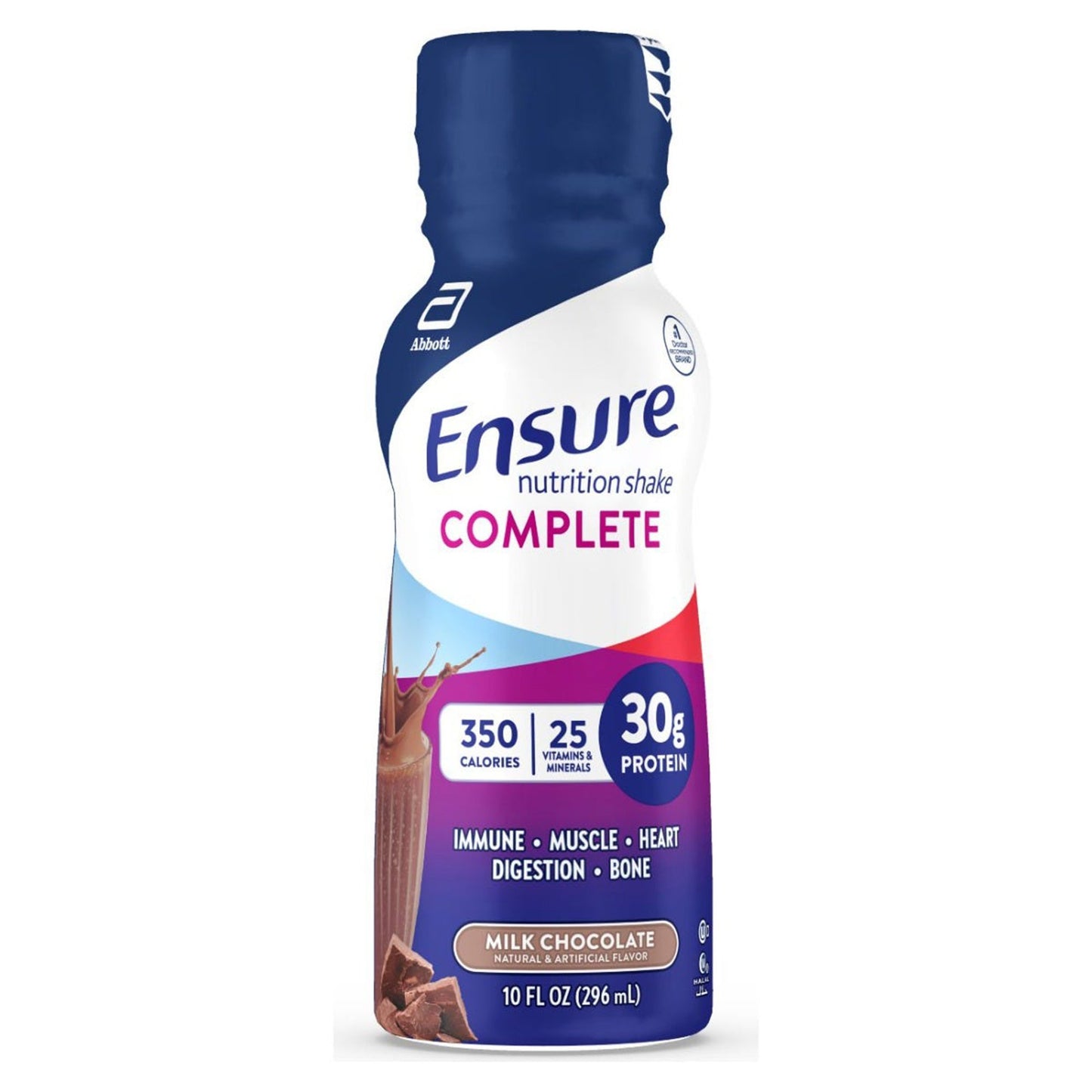 Ensure® Complete Oral Supplement Milk Chocolate Flavor Liquid 10 oz. Bottle (1194662_CS)