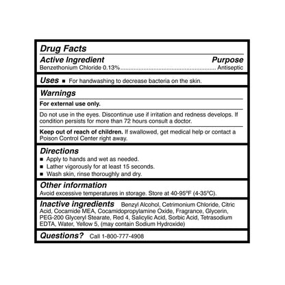 McKesson Antibacterial Soap Liquid 18 oz. Pump Bottle Clean Scent (1067683_EA)