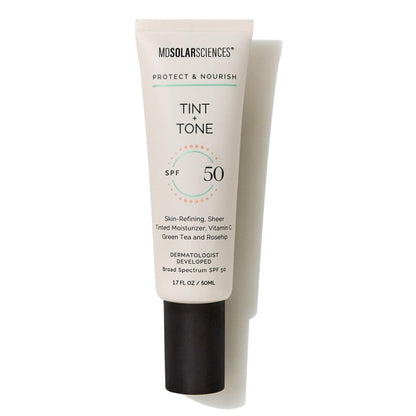 MDSolarsciences™ Tint + Tone SPF 50 Facial Moisturizer with Sunscreen 1.7 oz. Tube Scented Cream (1235331_EA)