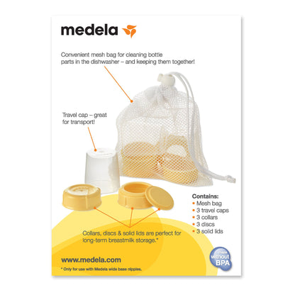 Medela Breast Milk Bottle Spare Parts For Breast Milk Bottles (1029084_EA)