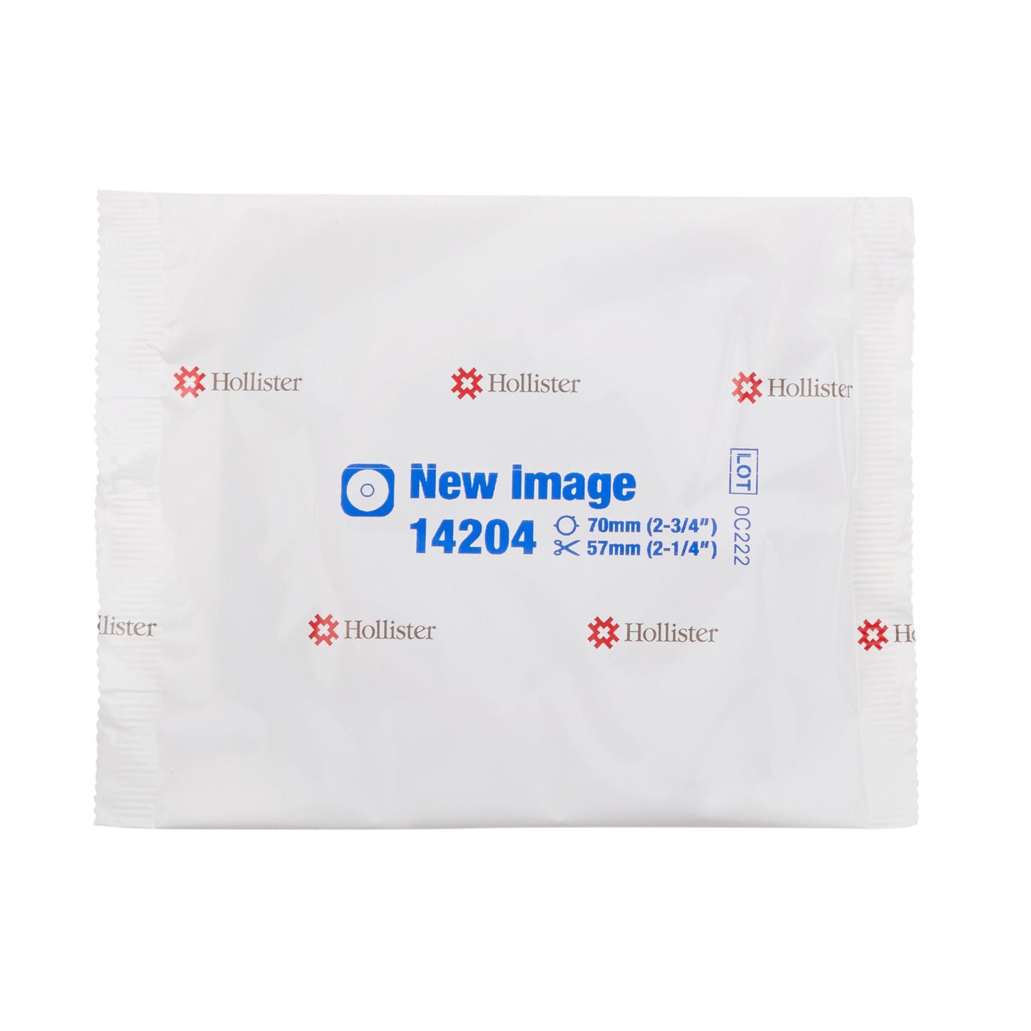 New Image™ Flextend™ Ostomy Barrier Trim to Fit, Standard Wear Adhesive Tape 70 mm Flange Blue Code System Hydrocolloid Up to 2-1/4 Inch Opening (474632_EA)