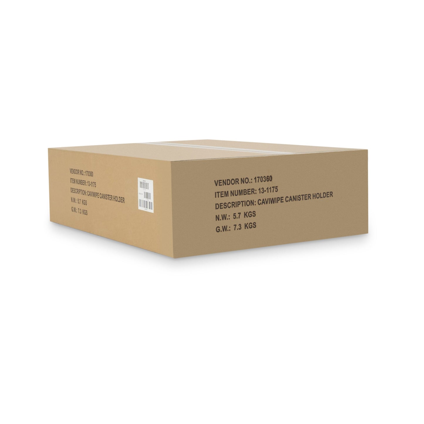 CaviWipes™ Wall Bracket White 5-1/2 X 5-1/2 X 6 Inch (487187_EA)