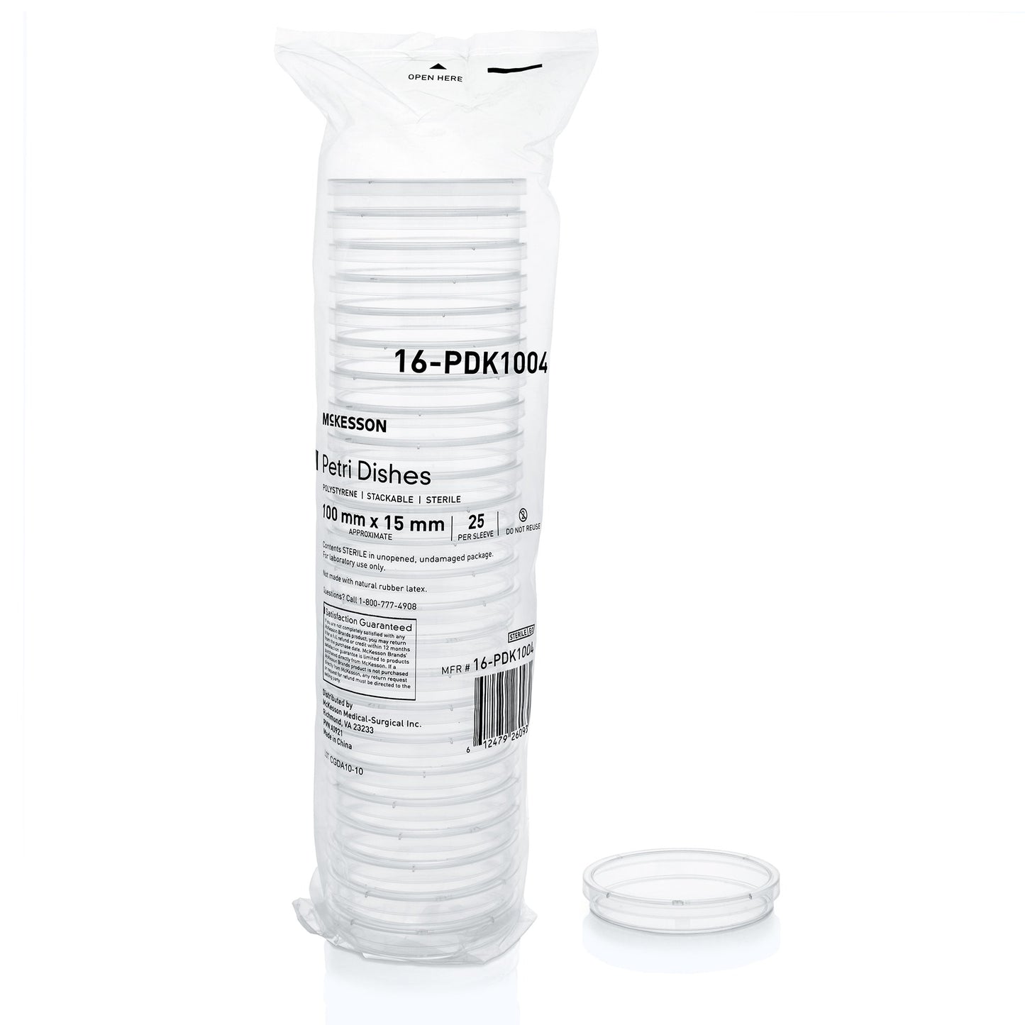 McKesson Petri Dish Polystyrene (1198176_SL)