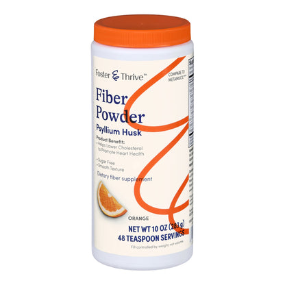 Foster & Thrive™ Fiber Supplement Orange Flavor Powder 10 oz. Psyllium Husk (1238904_EA)