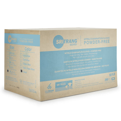 Touch of Life™ Exam Glove X-Large NonSterile Nitrile Textured Fingertips Black Chemo Tested (1175350_BX)