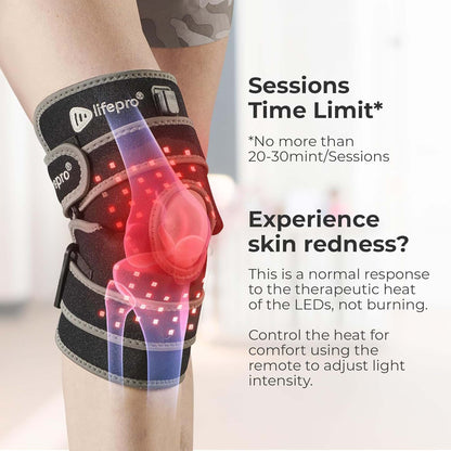 BioRecover™ Light Therapy Knee Brace One Size Fits Most Hook and Loop (1271036_EA)