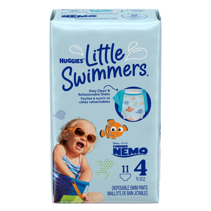 Huggies® Little Swimmers® Unisex Baby Swim Diaper Size 4 Disposable Heavy Absorbency (812721_PK)