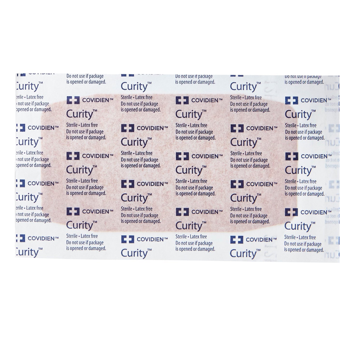 Curity™ Adhesive Strip 2 X 3-1/4 Inch Fabric Rectangle Tan Sterile (733744_CS)
