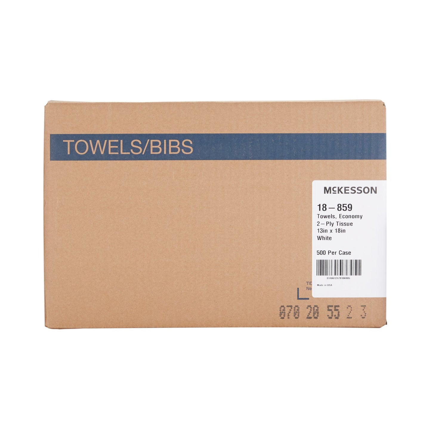 McKesson Procedure Towel 13 W X 18 L Inch White NonSterile (199440_CS)