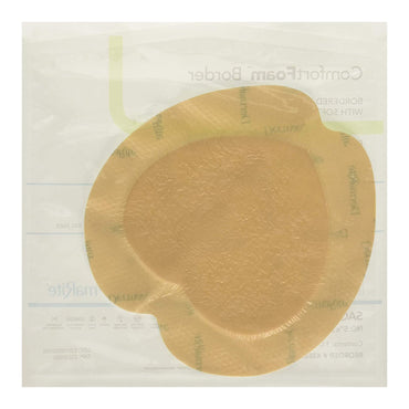 ComfortFoam™ Border Foam Dressing 7-1/5 X 7-1/5 Inch With Border Waterproof Backing Silicone Adhesive Sacral Sterile (944933_BX)