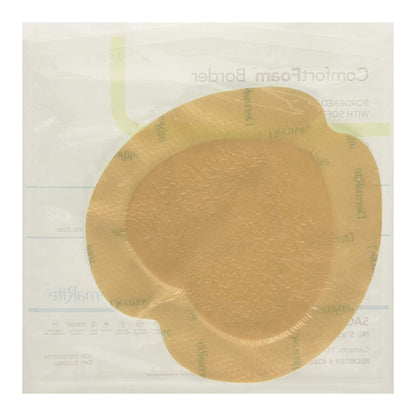 ComfortFoam™ Border Foam Dressing 7-1/5 X 7-1/5 Inch With Border Waterproof Backing Silicone Adhesive Sacral Sterile (944933_BX)