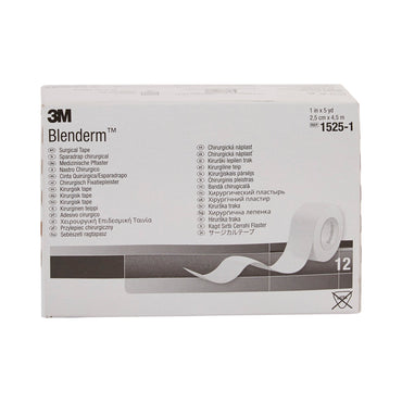 3M™ Blenderm™ Waterproof Medical Tape Transparent 1 Inch X 5 Yard Plastic NonSterile (5758_BX)