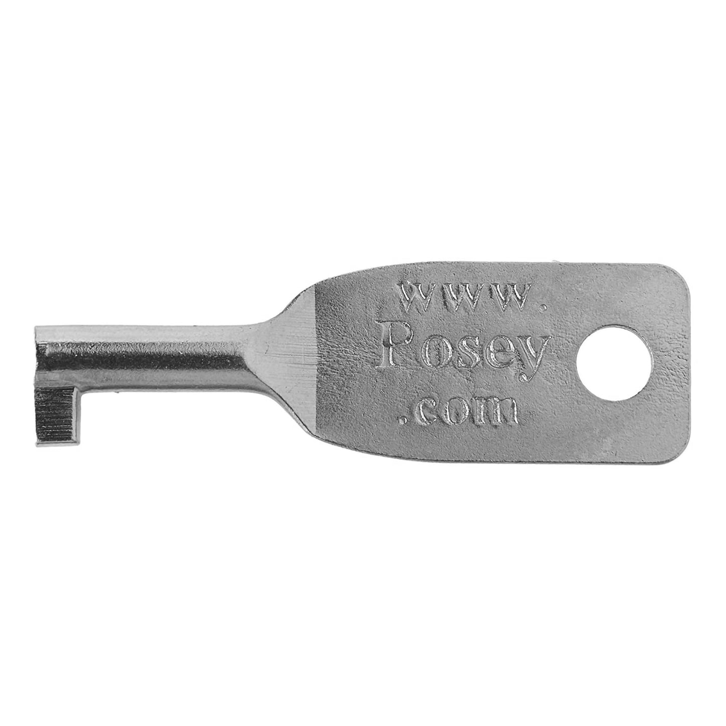Posey Twice-As-Tough® Replacement Key Silver Key and Tab (47314_EA)