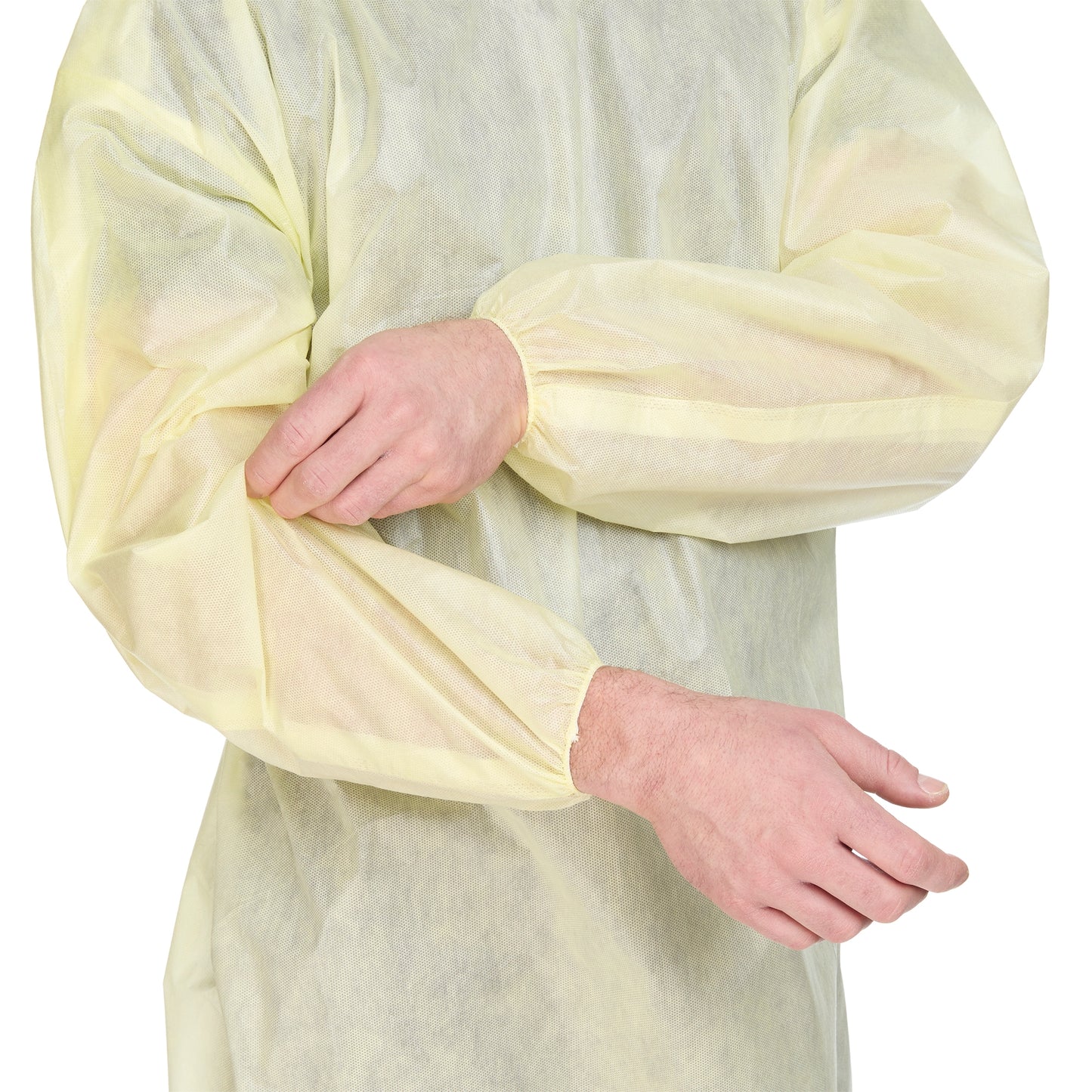 Precept® Protective Procedure Gown X-Large Yellow NonSterile AAMI Level 2 Disposable (1071088_CS)