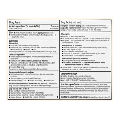 Foster & Thrive™ Antacid 20 mg Strength 20 mg Strength 42 per Box (1238956_BX)