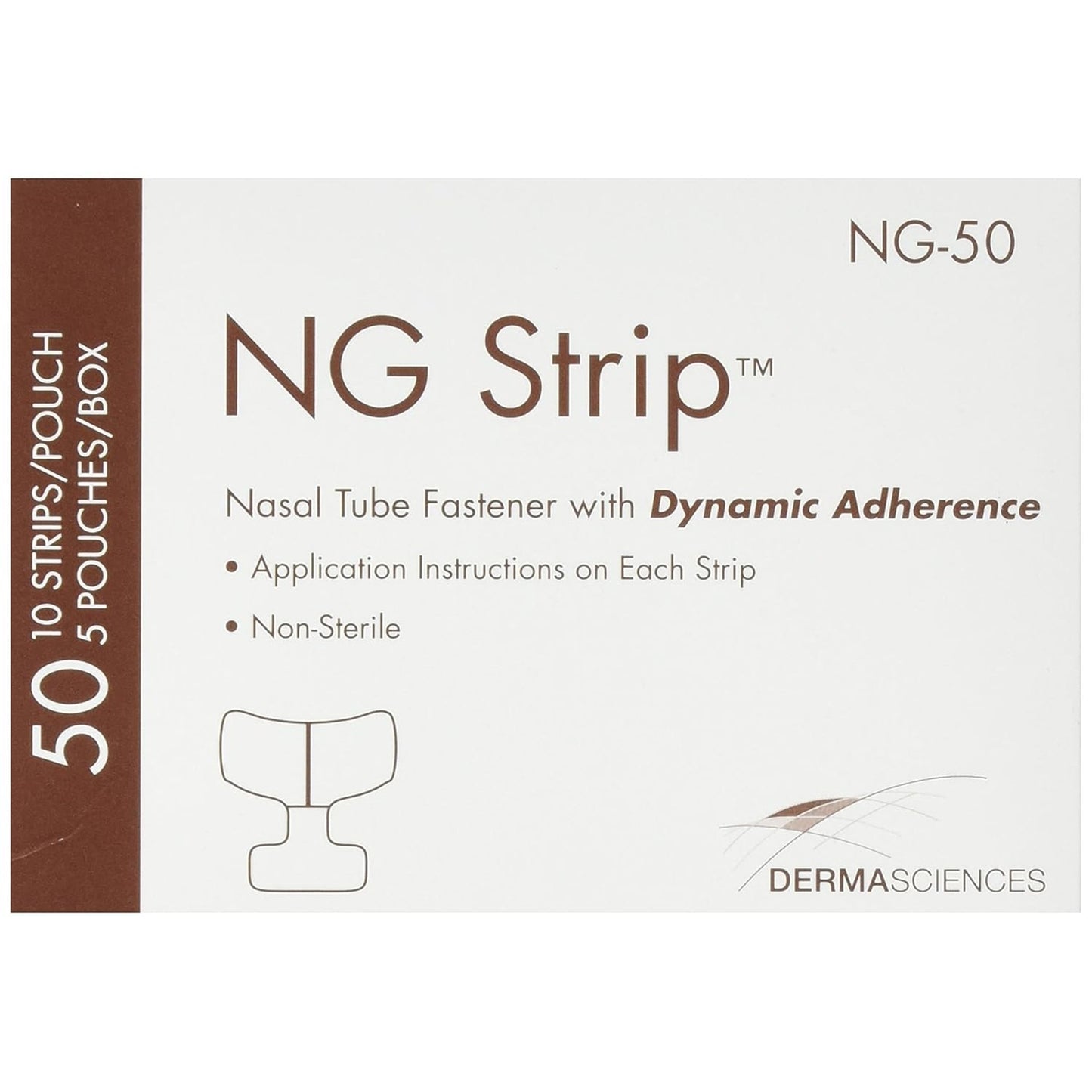 Derma Sciences Nasal Tube Fastener Derma Sciences (747275_BX)