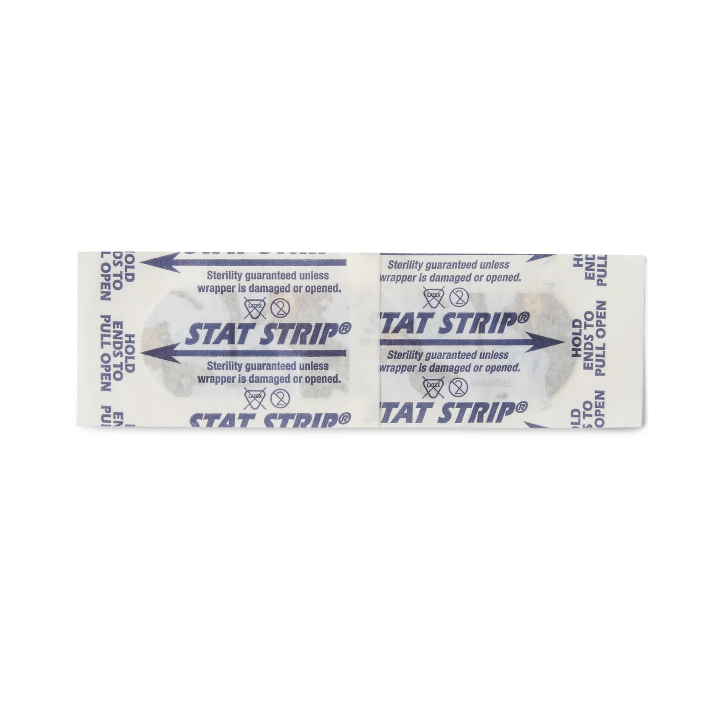 American® White Cross Stat Strip® Adhesive Strip 3/4 X 3 Inch Plastic Rectangle Kid Design (Antman / Hulk / Black Widow) Sterile (902116_CS)
