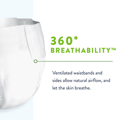 Prevail® Per-Fit 360°™ Unisex Adult Incontinence Brief Size 2 Disposable Heavy Absorbency (1227003_CS)