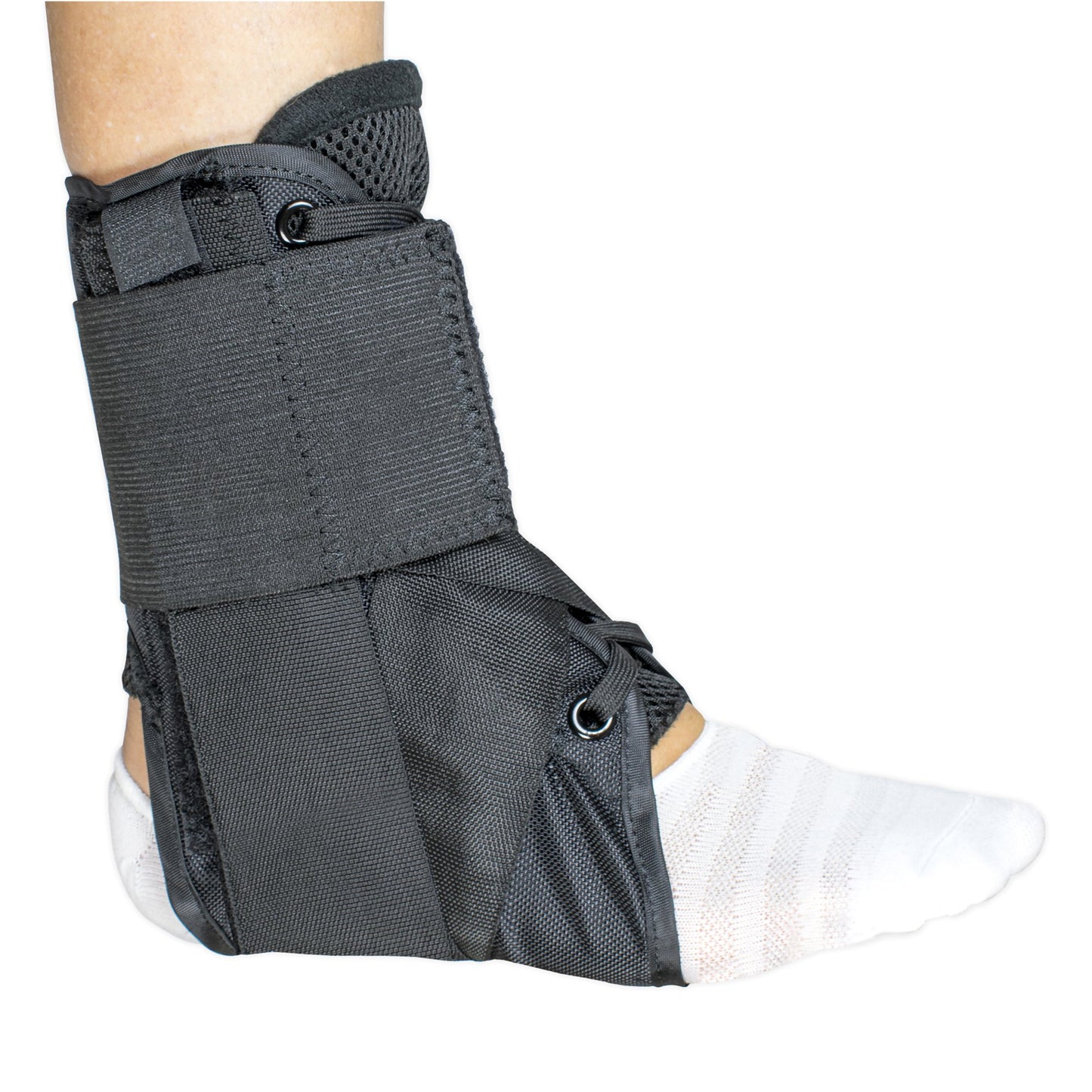 McKesson Ankle Brace X-Large Lace-Up / Figure-8 Strap / Hook and Loop Closure Foot (1159075_EA)
