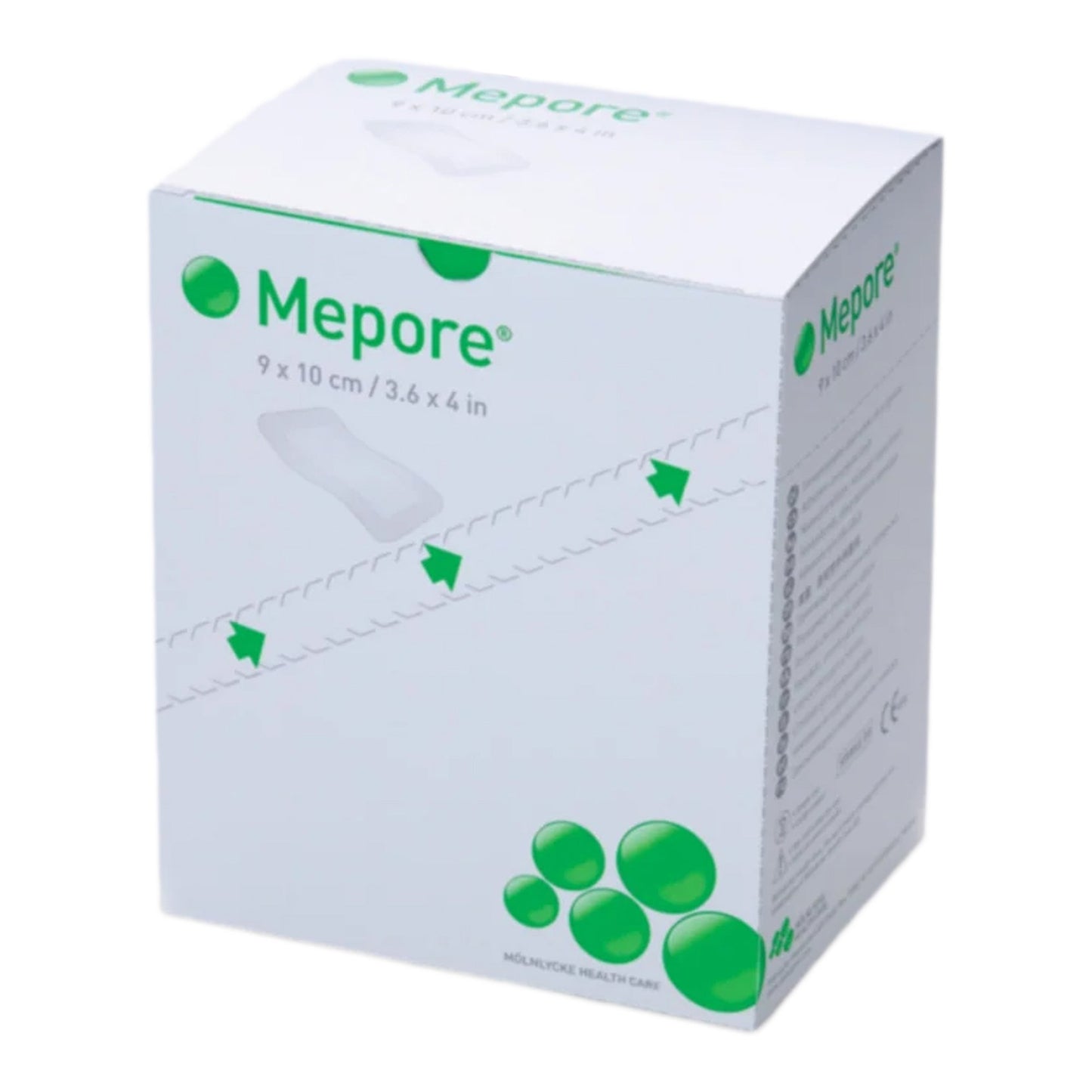 Mepore® Composite Dressing 3-3/5 X 4 Inch Rectangle Sterile (324384_EA)