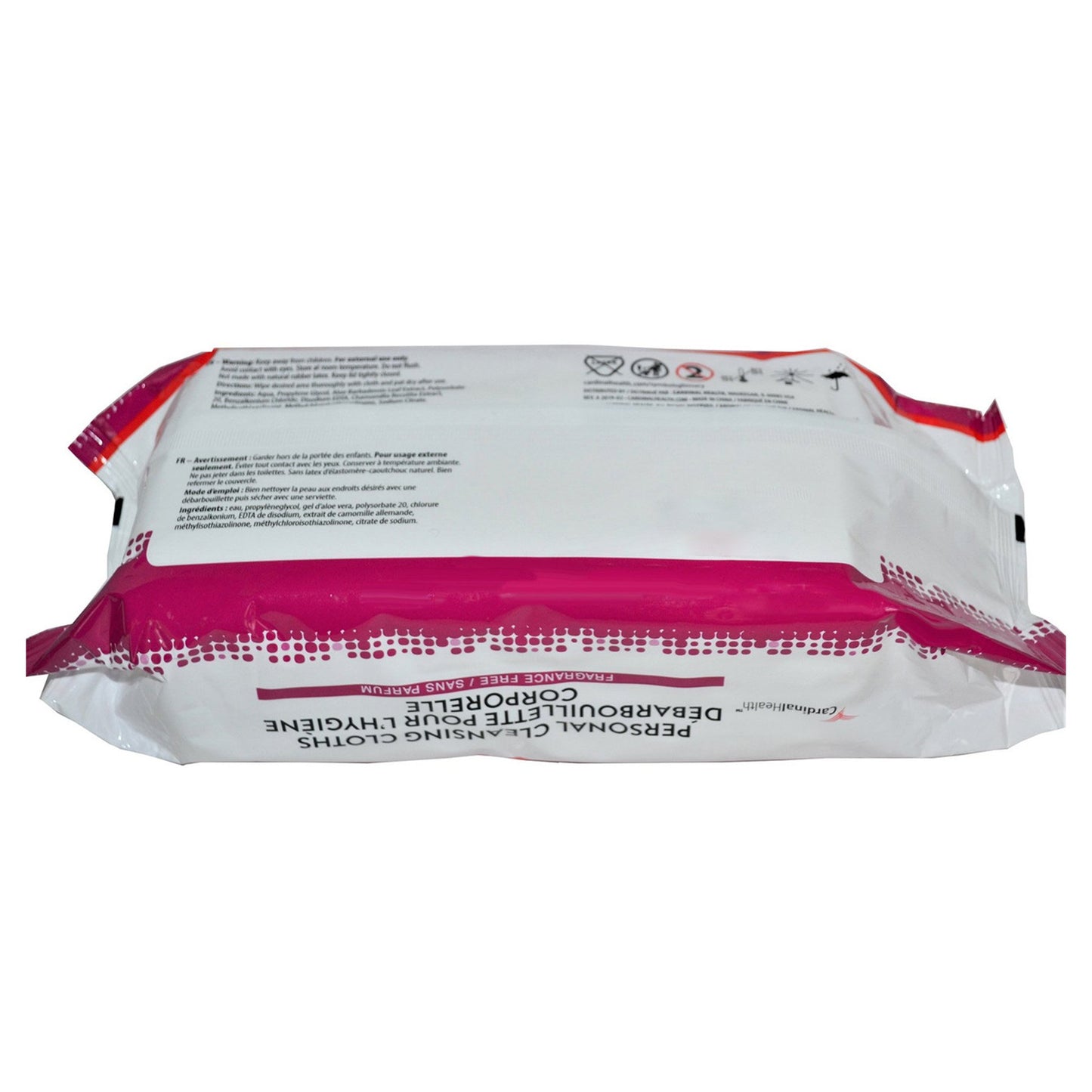 Cardinal Health™ Personal Cleansing Wipe Soft Pack Unscented 64 Count (1117288_PK)
