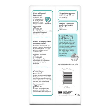 Tranquility® Essential Unisex Incontinence Brief 2X-Large Disposable Heavy Absorbency (1188957_BG)