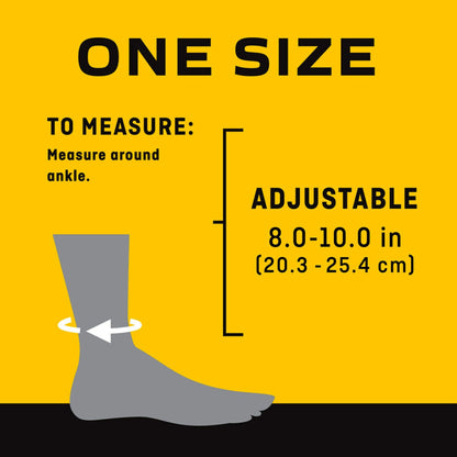 3M™ Futuro™ Sport Deluxe Ankle Stabilizer One Size Fits Most D-Ring / Hook and Loop Strap Closure Foot (971901_EA)